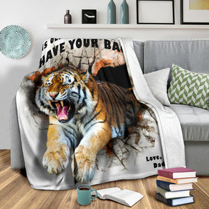 This Old Tiger - Premium Blanket